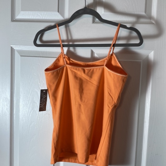 Women Nectarine Cami Top Cotton Spandex Blend 2 A Tee Adjustable Strap Size XS - Picture 2 of 9